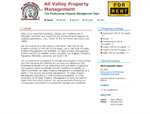 Tablet Screenshot of allvalleyproperty.com